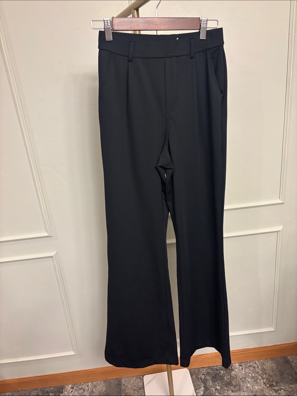 Halara Work Pants Stretchy Black Tall XS Dress Pants MSRP $62